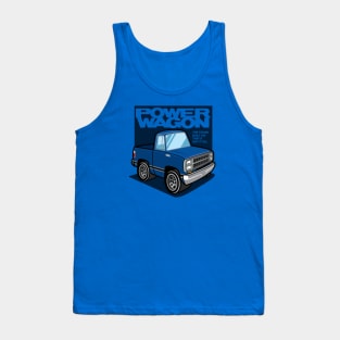 Impact Blue - Power Wagon (1980) Tank Top